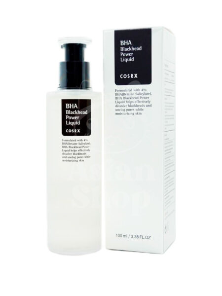 COSRX BHA Blackhead Power Liquid foto producto botella caja