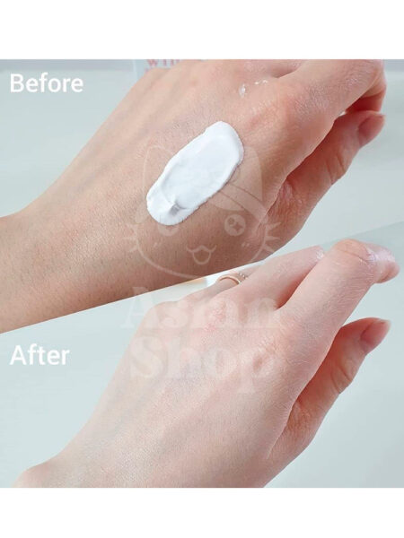 SECRET KEY Snow White Milky Lotion modo de uso textura aplicación manos