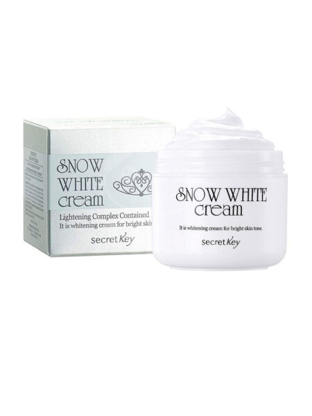 SECRET KEY Snow White Cream foto producto caja pote