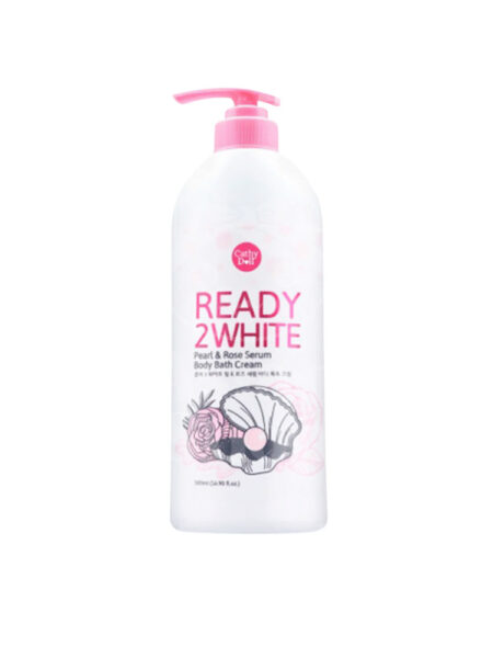 CATHY DOLL Ready 2 White Pearl & Rose Serum Body Bath Cream
