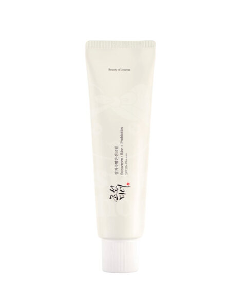 BEAUTY OF JOSEON Relief Sun: Rice + Probiotics SPF50+ PA++++ foto producto tubo