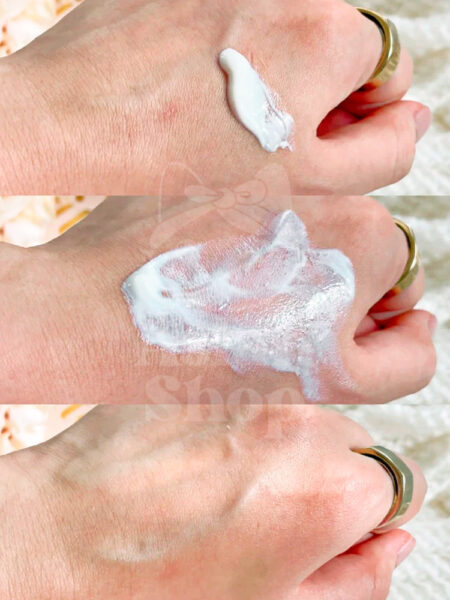 BEAUTY OF JOSEON Relief Sun: Rice + Probiotics SPF50+ PA++++ modo de uso textura aplicación manos