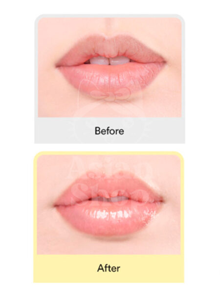 TOCOBO Vitamin Nourishing Lip Balm modo de uso textura foto labios