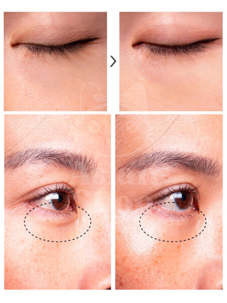 TIAM Vita A Bakuchiol Firming Eye Cream modo de uso textura foto producto ojos