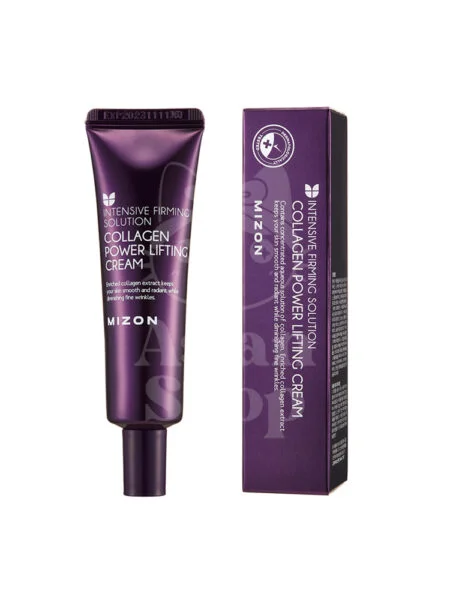 MIZON Collagen Power Lifting Cream 35ml – crema reafirmante con colágeno para elasticidad facial