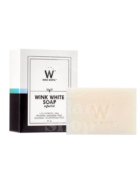 WINK WHITE Soap foto producto jabón caja
