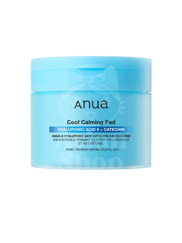 ANUA 8 Hyaluronic Acid Catechin Calming Pad