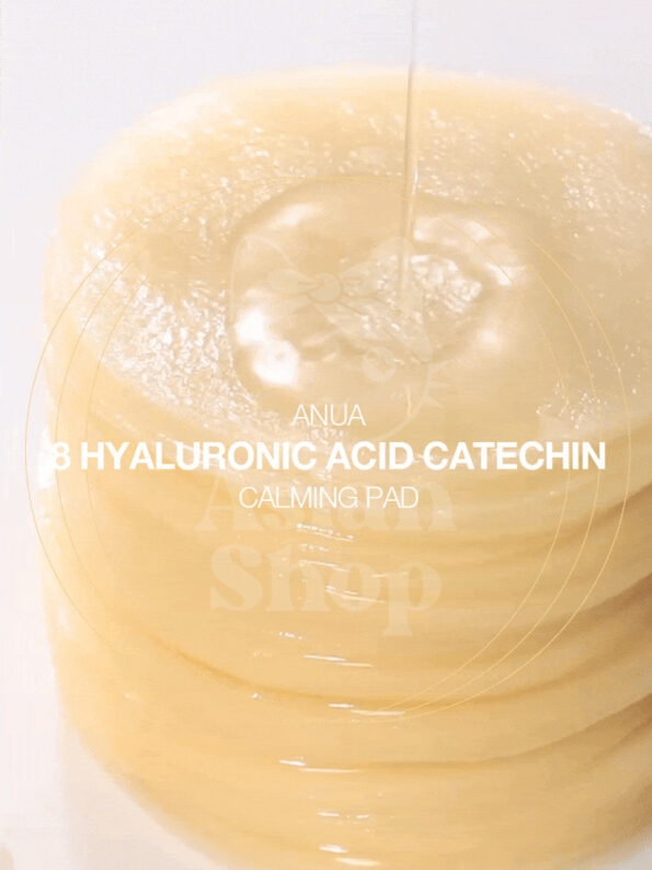 ANUA 8 Hyaluronic Acid Catechin Calming Pad