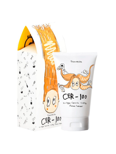 ELIZAVECCA CER 100 Collagen Ceramide Coating Protein Treatment foto producto tubo caja