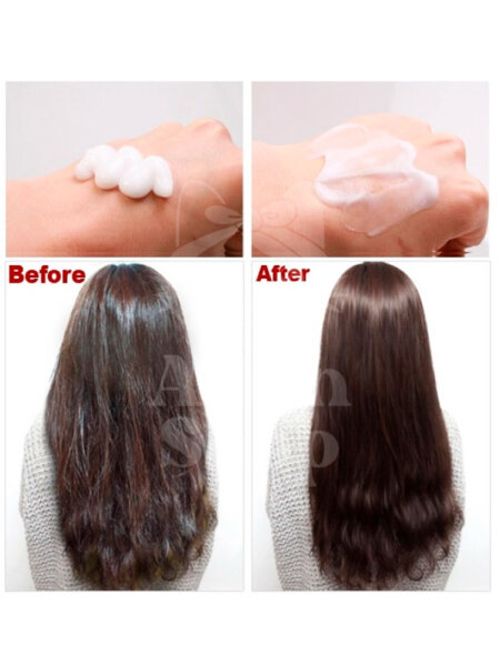 ELIZAVECCA CER 100 Collagen Coating Protein Ion Injection modo de uso textura aplicación cabello