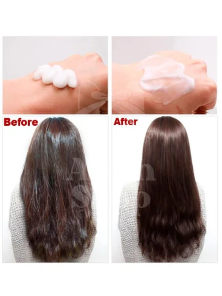 ELIZAVECCA CER 100 Collagen Coating Protein Ion Injection modo de uso textura aplicación cabello