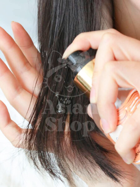 ELIZAVECCA CER 100 Hair Muscle Essence Oil modo de uso textura aplicación cabello