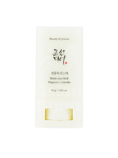 BEAUTY OF JOSEON Matte Sun Stick: Mugwort + Camelia SPF50+ PA++++