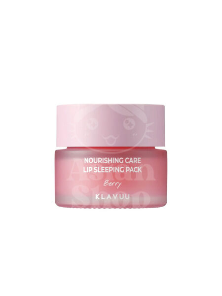 KLAVUU Nourishing Care Lip Sleeping Pack Berry