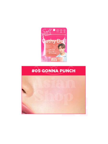 Cathy Doll Skin Fit Jelly Blusher tono 05 gonna punch