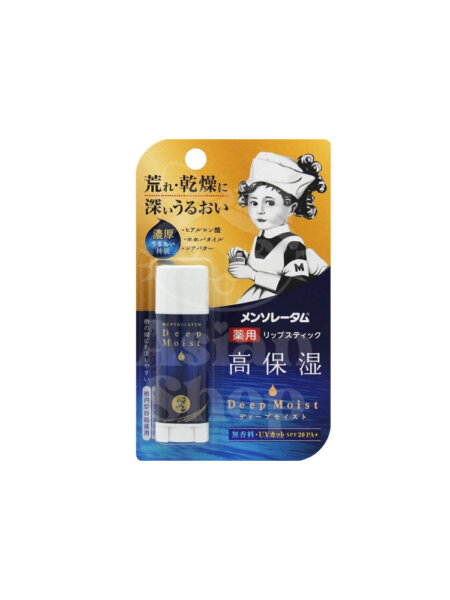 MENTHOLATUM Deep Moist Lip Balm SPF20 PA++