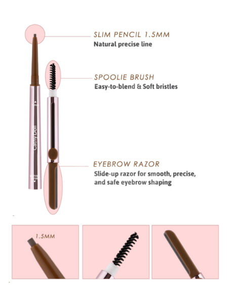 CATHY DOLL Shave & Draw Triple Slim