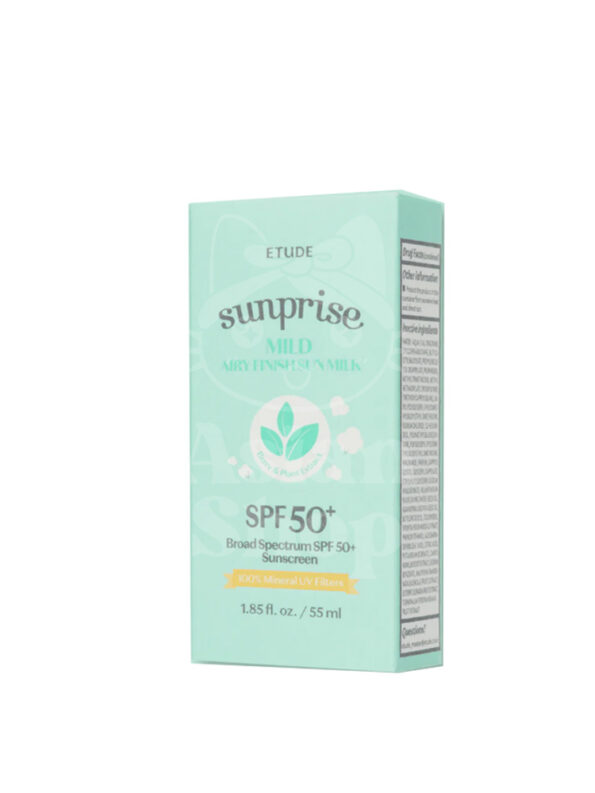 ETUDE Sunprise Mild Airy Finish Sun Milk SPF50+ PA++++