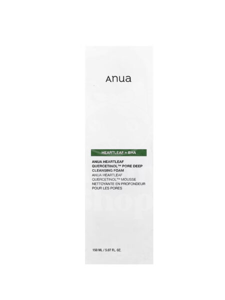 ANUA Heartleaf Quercetinol Pore Deep Cleansing Foam