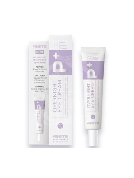 OOTD Overnight Eye Cream crema coreana de ojos con péptidos, colágeno y vitamina C