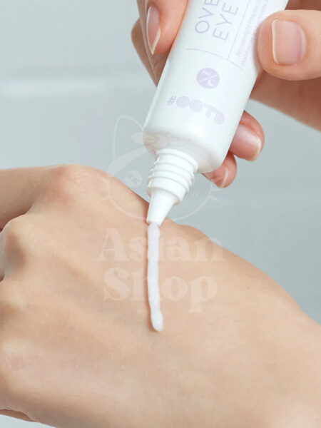 Textura ligera de la crema de ojos OOTD Overnight Eye Cream
