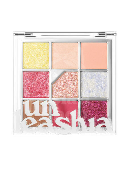 UNLEASHIA Glitterpedia Eye Palette 07 All of Peach Ade