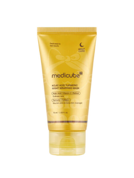 MEDICUBE Kojic Acid Turmeric Night Wrapping Mask