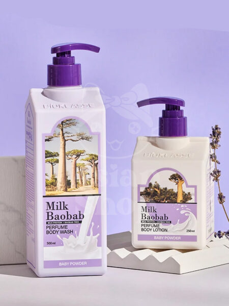 MILK BAOBAB Perfume Body Wash Baby Powder