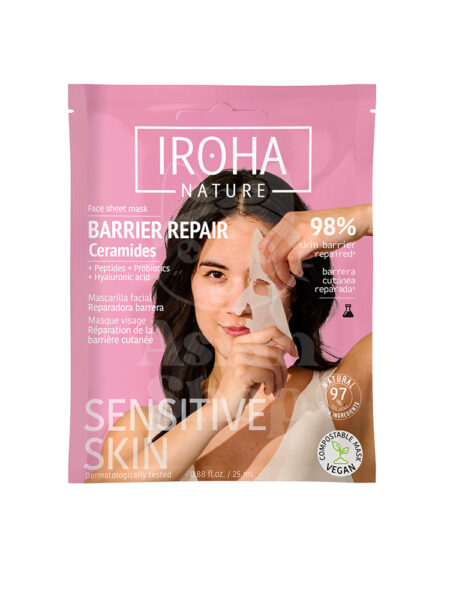 IROHA NATURE Barrier Repair Ceramides Face Sheet Mask