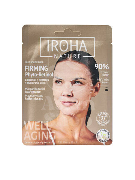 IROHA NATURE Firming Phyto-Retinol Face Sheet Mask