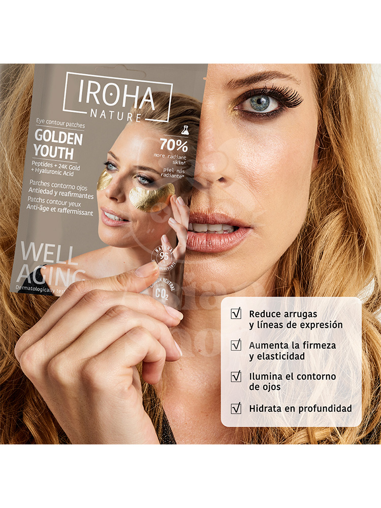 IROHA NATURE Golden Youth Eye Patch