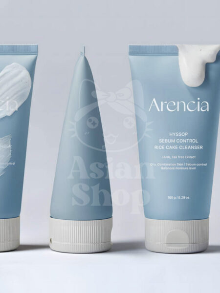 ARENCIA Hyssop Sebum Control Rice Cake Cleanser